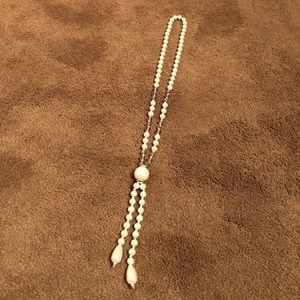 Long Pearl Necklace